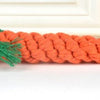 Cute Lovely Braided Rope Carrot Toys for Dogs