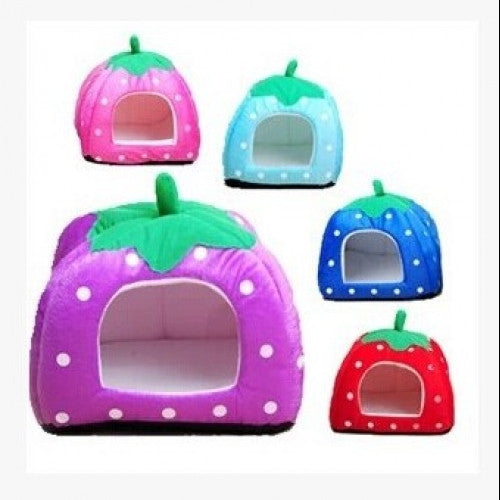 Cat bed ! Strawberry lamb pet nest pet products