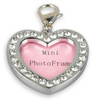 Mini Photo Frame Pet Dog Tags and Charms