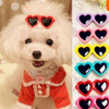 Pet Dog Hair Clips Love Style Boutique Sunglasses